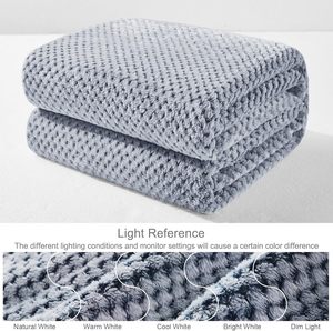 Disfrute de la lujosa comodidad con nuestra manta de franela de dormitorio personalizada de punto de nuevo diseño Súper suave, esponjosa, de alta calidad - Product Image 3