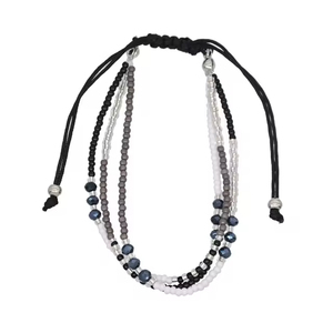Bracelet d'amitié punk fait main en perles, ethnique et coloré, avec breloque en perles de rocaille, unisexe, idéal pour la plage ou comme cadeau – Grande Vente - Product Image 5