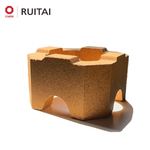 Bloques de ladrillo de arcilla de fuego de magnesia fundida sin cromo de alta calidad, hornos MGO de mullita de alúmina, refractario de soldadura de corte personalizable - Product Image 6