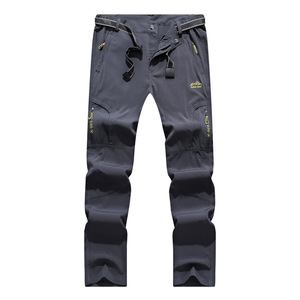 Pantalon à séchage rapide pour hommes, vert militaire, coupe ample, randonnée, décontracté, résistant à l'usure, imperméable, usage extérieur pour adultes - Product Image 4