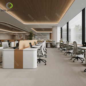 Factory Direct Sales Wooden Office <b>Desk</b> Custom Executive Office Furniture Set High Quality <b>Workstation</b> <b>Desk</b> Office Furniture - Product Image 3