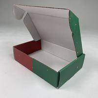 Boîte d'expédition en carton ondulé recyclable blanche 15*15*5cm avec doublure en mousse, fermeture magnétique, revêtement UV, poignée personnalisable, personnalisable