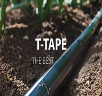 Matériau vierge Conception libre Système d'irrigation par gravité sous la surface Système d'irrigation goutte à goutte oignon 16mm Irrigation goutte à goutte t Tape