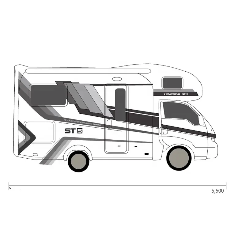 COMPAKS RV gran espacio de vida caravana autocaravana nuevo diseño de caravanas y autocaravanas