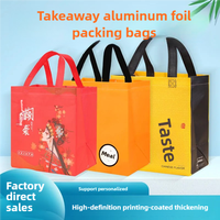Sac non tissé PP écologique personnalisé avec poignée recyclable imprimé sac à provisions avec logo personnalisé