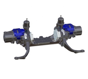 Kits de Conversión de Eje Trasero para Coche con Motor Sincrónico Magnético de 110kW, Calidad OEM, Nuevo, para Autobús de 8-10M, 2x7060N.m Torque, Precio de Motor para Coche - Product Image 1