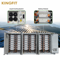 Sistema de Almacenamiento de Energía en Contenedor (BESS) Híbrido/Conectado a la Red de 3MWh IP54 con Refrigeración Líquida y Baterías de Litio-Ferrofosfato (LiFePO4) para Uso Industrial y Comercial
