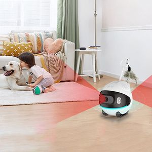 Caméra sans fil pour animaux de compagnie, conception sans alimentation pour petits animaux, style classique, plastique, salon classique, suivi de <span class=keywords><strong>chat</strong></span> et de chien - Product Image 3