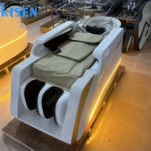 เก้าอี้นวดสระผมไฟฟ้า KISEN รุ่นขายดี อุปกรณ์สปาหัวสำหรับร้านเสริมสวย เก้าอี้สระผมพร้อมระบบนวด เตียงสปาหัวแบบญี่ปุ่น - Product Image 3
