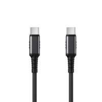 Cable de Datos USB-A a Tipo-C 3A de Carga Rápida con Conductor de Cobre Puro de Aleación de Aluminio y Revestimiento de Nailon para Teléfonos Móviles