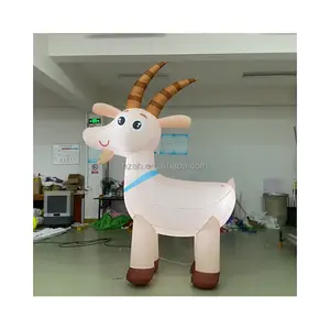 Led Lighted Inflatable Lamb Sheep Blow Up Goat For Decorative