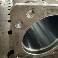 Cylindre à double action en acier, surface chromée dure personnalisable pour toute taille et type d'équipement hydraulique industriel