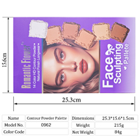 Palette de poudre pour le visage de contrôle d'huile naturelle imperméable pour femmes noires Fabricants de cosmétiques de marque privée de nouvelle conception OEM et ODM