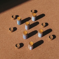 100% biodégradable Kraft déodorant bâton conteneur emballage baume à lèvres brillant à lèvres Push Up papier Tube