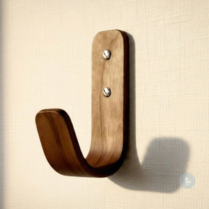 Decorative Wooden <b>Peg</b> Hook Wall Organizer Premium Hardwood Hanger for <b>Coats</b> Hats Bags Towels and Scarves - Product Image 1