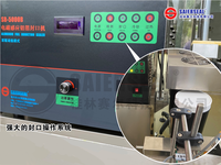 Scelleuse à induction pour refroidissement par air pour bouteilles à large ouverture Machine à sceller par induction pour couvercles de bouteilles en plastique