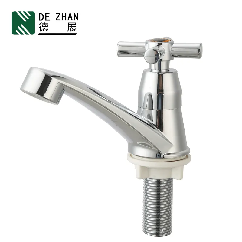 Single Handle Plastic Chrome Basin Faucet Single Hole