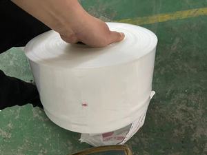 Taille personnalisée OEM Vente en gros PE tube <span class=keywords><strong>film</strong></span> poche plate bande d'emballage sac droit anti-poussière tube <span class=keywords><strong>film</strong></span> de bonne qualité - Product Image 5