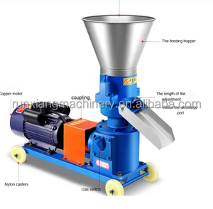 New 220V 500kg/h High Productivity Automatic Line Animal <b>Feed</b> Pellet <b>Machine</b> for Poultry Farm - Product Image 2