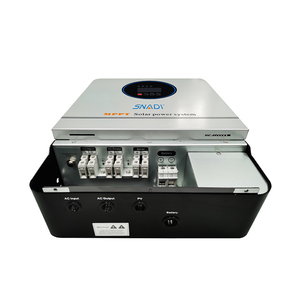 Inversores Solares Híbridos Inteligentes de Onda Pura MPPT de 1kW, 3kW, 5kW, 8kW, 10kW, 24V, 48V - Product Image 2