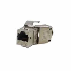 Sheided RJ45 Keystone שקע עבור Cat8 תיקון כבל