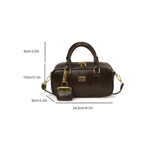 Retro Portable <b>Small</b> Square Women Handbag Casual Daily Crossbody Fashion Shoulder <b>Purse</b> - Product Image 3