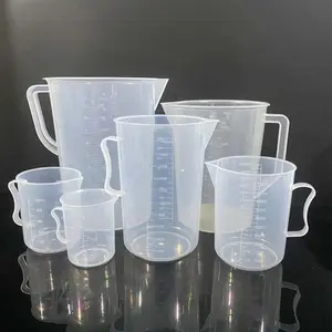 15ml 30ml 100ml 200ml 300ml 500ml 1L 2L mutfak şeffaf plastik ölçüm kabı saplı