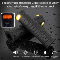 Trottinette électrique M365, freins à disque montés sur le guidon, leviers d'indicateurs, indicateurs haute luminosité, USB sans fil