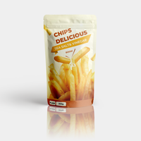 Sacs zip-lock réutilisables d'emballage en plastique de qualité alimentaire imprimés personnalisés pour snacks, bonbons, biscuits, sacs d'emballage