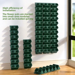 Supporto per Piante Verticale in PP a Nido d'Ape, Autoirrigante, Traspirante, Resistente alla Corrosione, Tridimensionale per Pareti Verdi - Product Image 4