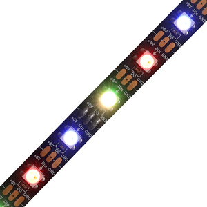 شريط إضاءة LED بكسل RGB طراز <span class=keywords><strong>Ws2812b</strong></span> بجهد 5 فولت بسعر جيد، 60 أو 144 مصباح LED، مقاوم للماء IP65 أو IP67، شريط إضاءة LED طراز 60 144 Ws 2812b 2812 Ws2812 - Product Image 3