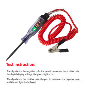 OEM C0623 3-48V Digitale Elektrische Spanningscircuittester Auto Testlamp Auto Truck US Auto Circuittestpen Auto Detectie - Product Image 4