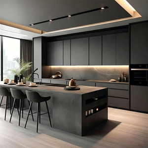 Fabricación Personalizada de Muebles de Cocina Modulares de Alta Calidad, Isla de Cocina, Gabinetes de Madera Sólida, Gabinetes de Cocina Modernos - Product Image 3