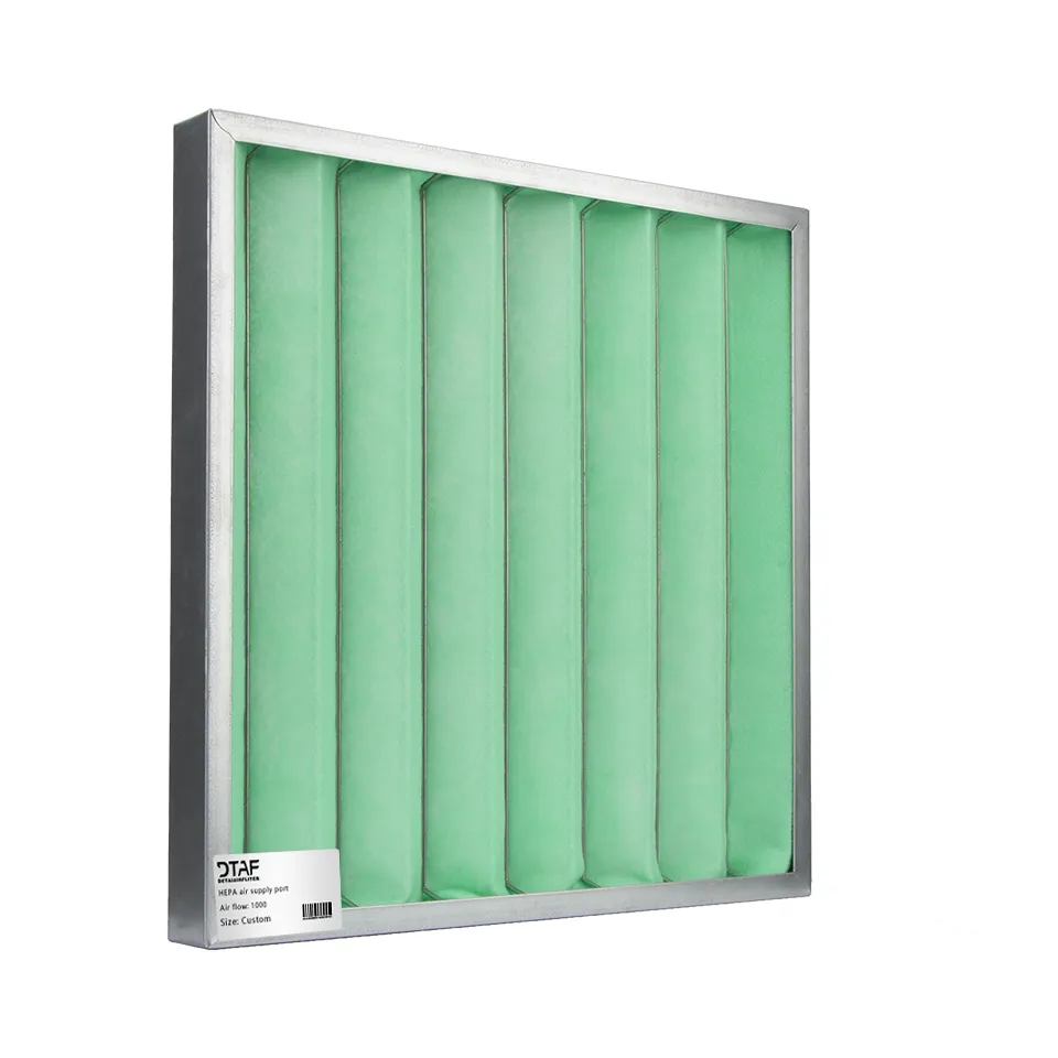 HVAC System Furnace Panel Pre Air Filter 290x290x46mm Pleated G4 Primary MERV 8 Air Filter