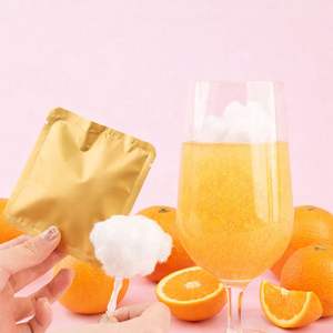 Bombes à boire scintillantes aromatisées à la barbe à papa pour boissons, 5g, mini paillettes comestibles aromatisées - Product Image 6