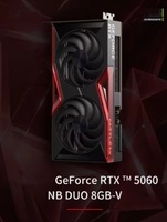 Station de travail de jeu COLORFUL BATTLEAX GeForce RTX 5060 DUO 8GB GDDR7 128 bits 2580MHz MXM avec refroidissement par ventilateur, carte graphique vidéo