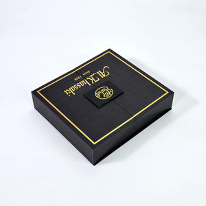 Custom Luxe Flap Dubbele Deur Stijf Karton <span class=keywords><strong>2</strong></span> Tweedelige Zijopening Magnetische Sluiting Verpakking Geschenkdoos Opbergdoos - Product Image 3