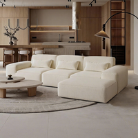 VONLIVA US-Lager Sofort Lieferbar Schwarzes Cord 4-Sitzer Modulares Ecksofa Komprimiertes Sofa Versand in 3 Tagen Kostenloser Versand