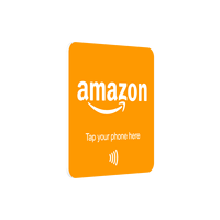 Etiqueta NFC con Código QR Personalizable, Etiqueta de PVC para Reseñas de Google, TikTok e Instagram, Etiqueta Comercial Impermeable de Doble Cara con Interfaz de Comunicación RFID