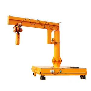 Factory Sale Floor Fixed Jib Crane Lifting Machine With Chain Hoist