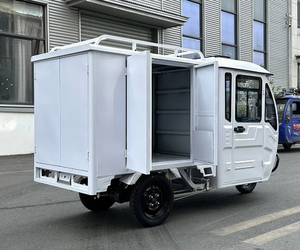 Vente Chaude Grand Tricycle <span class=keywords><strong>Électrique</strong></span> <span class=keywords><strong>à</strong></span> <span class=keywords><strong>Trois</strong></span> <span class=keywords><strong>Roues</strong></span> avec Benne Ouverte pour Transport Express 60V - Product Image 3