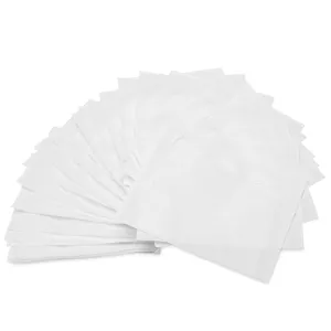 Sachets de thé en papier avec filtre thermoscellé, cordon de serrage, 100 pièces