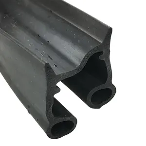 Customized cold storage room double hole sliding door rubber profile seal gasket