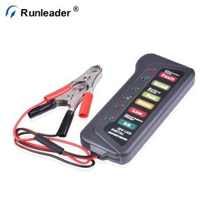 Runleader 12 V Auto Digitale Batterij Load <span class=keywords><strong>Tester</strong></span> 6 <span class=keywords><strong>LED</strong></span> Dynamo Motorfiets Voertuig <span class=keywords><strong>Display</strong></span> - Product Image 1