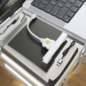 Đầu đọc thẻ thông minh USB mới Type-A đến C cac EMV Tương thích cho điện thoại di động máy tính xách tay Máy tính để đọc thẻ tín dụng - Product Image 3