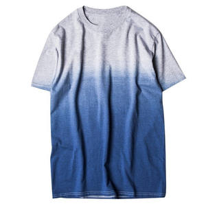 Top Ranking de productos en ropa de calle a granel Dip Dye <span class=keywords><strong>Over</strong></span> <span class=keywords><strong>Size</strong></span> Pour Hommes Gradient Fabric T Shirt <span class=keywords><strong>Camisetas</strong></span> Para Hombre. - Product Image 4