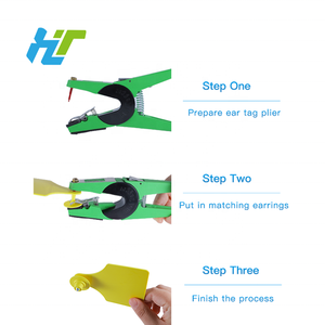 Étiquettes d'oreille personnalisées de piste de bétail de vache en TPU pour l'élevage Nouvel état Impression laser/jet d'encre incluse - Product Image 3