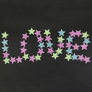 Estrellas 3D de Plástico Brillantes en la Oscuridad, Adhesivos Luminosos para Pared - Product Image 6