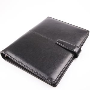 Diario di Agenda aziendale moderno personalizzato con rilegatura a fogli mobili per Notebook ricaricabile fisso con Slot per schede di nome forniture per ufficio - Product Image 3