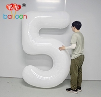 Ballon géant personnalisé en nylon de 78 pouces pour mariage, anniversaire d'enfant, décoration de fête, révélation du sexe, 2027